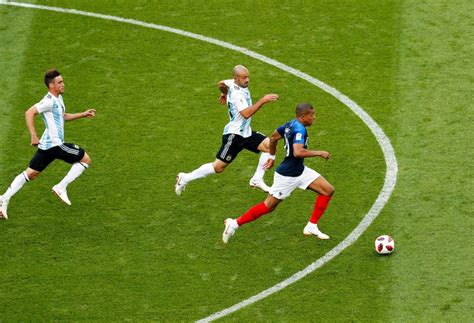 World Cup 2018 Kylian Mbappé Bends Time And Space Leads France Past