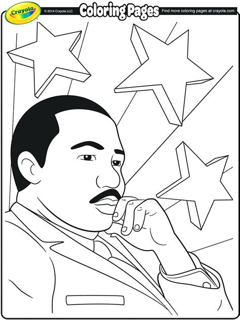 martin luther king jr coloring pages   getcoloringscom