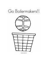 Coloring Madness March Boilermakers Go sketch template