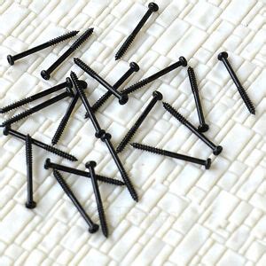 pcs mm  mm miniature  tapping track screws mini tiny black screws ebay