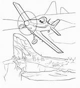 Coloring Planes Dusty Plane Pages Coloriage Propeller Single Disney Magique Figures Choose Board Crophopper sketch template