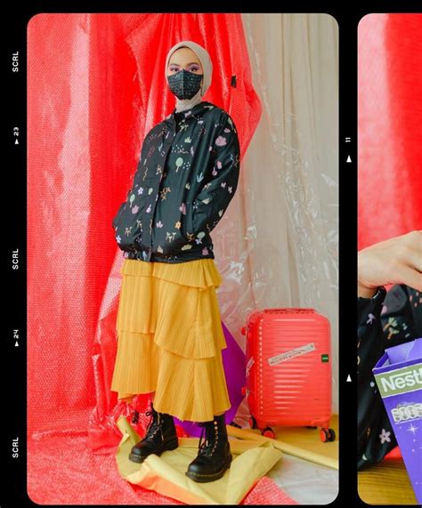 pakai midi skirt meski berhijab contek  gaya selebgram  tetap anggun  malangtimes