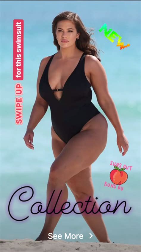 Ashley Graham Just Released A Fully Un Retouched Swimsuit Campaign