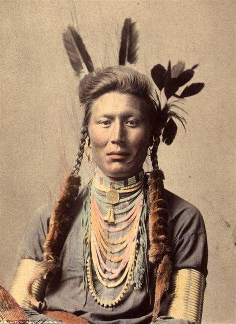 Stunning Colored 19th Century Images Show Lives Of Native Americans