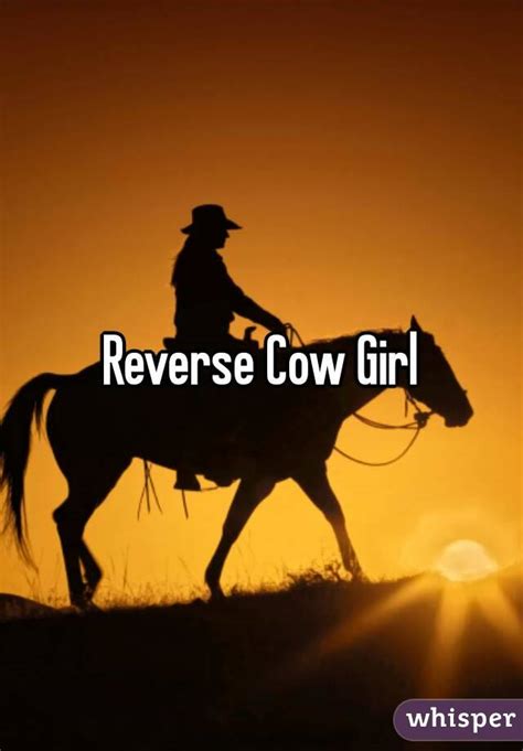 reverse cow girl