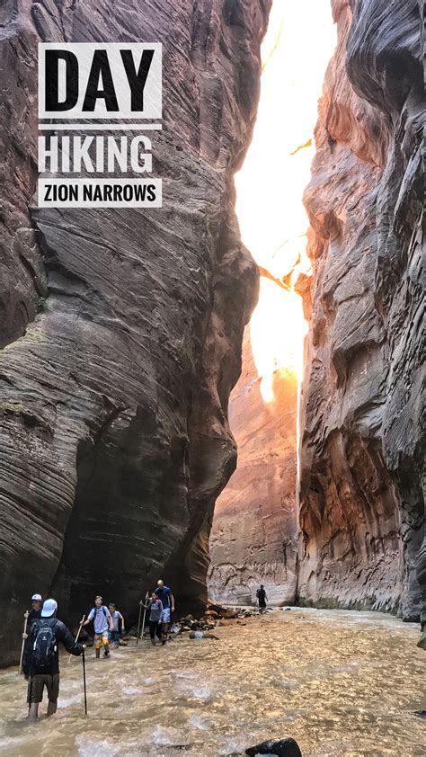 plan  zion narrows day hike  city adventures hiking  narrows