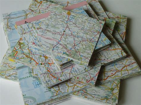 landkarten style kefro origami papier mit farbe origamipapier