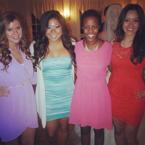 Wedding With My Sorority Sisters Tsm Guests Pastels Brights Style