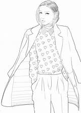 Fashion Coloriage Color Coloriages Too Perron Marie Hachette éditions Fr September sketch template