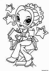 Coloring Pages Girls Flower Popular sketch template