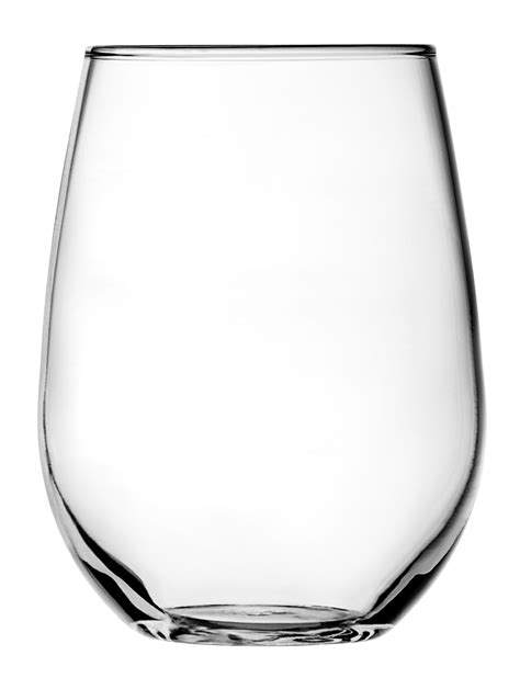 Vienna Stemless White Wine Glasses 15 Oz Set Of 4
