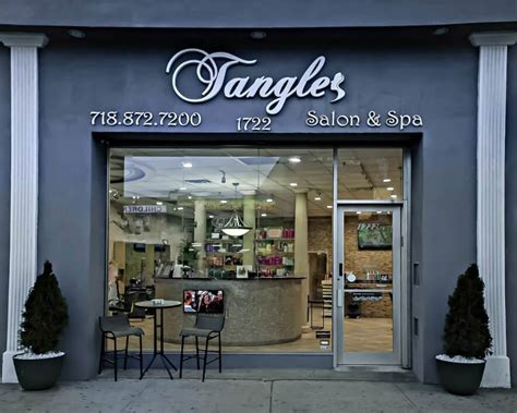 tangles salon spa brooklyn luxury  modern style starts