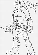 Ninja Turtles Coloring Pages Mutant Teenage sketch template