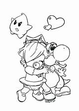 Princess Daisy Coloring Pages Color Getdrawings Print Printable Getcolorings sketch template