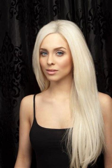 actress danyella angel as a platinum blonde white blonde