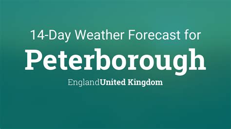 peterborough england united kingdom  day weather forecast