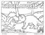 Triceratops Coloring Dinosaur Pages Printable Printables Kids Timvandevall Activities Preschool Tim Print Depicts Mother Board Book Choose Young Her sketch template