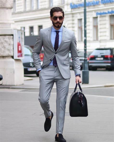 suits  man     couture crib grey suit men