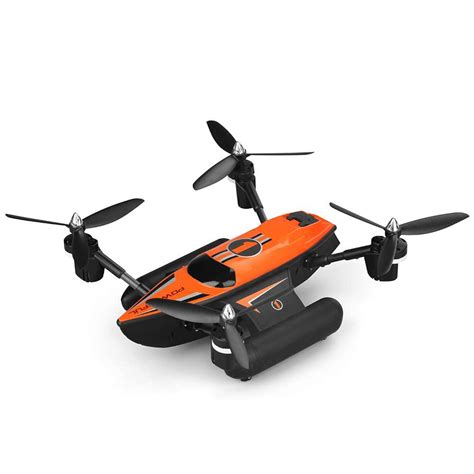 triphibian rc quadcopter ghz land air  sea drone orange walmartcom walmartcom