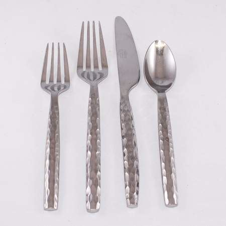 hammered flatware flatware