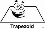 Trapecio Trapecios Trapezoid Shapes sketch template