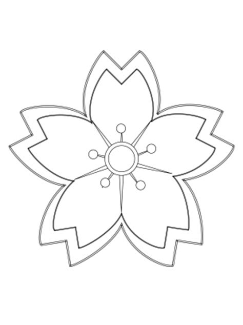 flower coloring pages  kids adults  printable flower