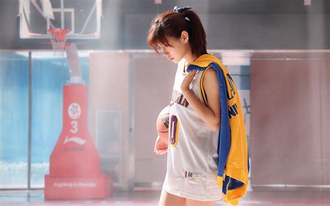 asian women model basketball wallpapers hd desktop and mobile backgrounds