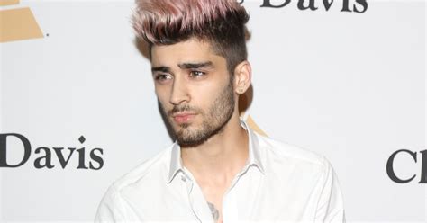zayn malik insists he wasn t throwing shade at perrie edwards with