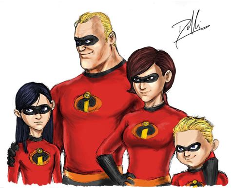 The Incredibles By Dhk88 On Deviantart The Incredibles