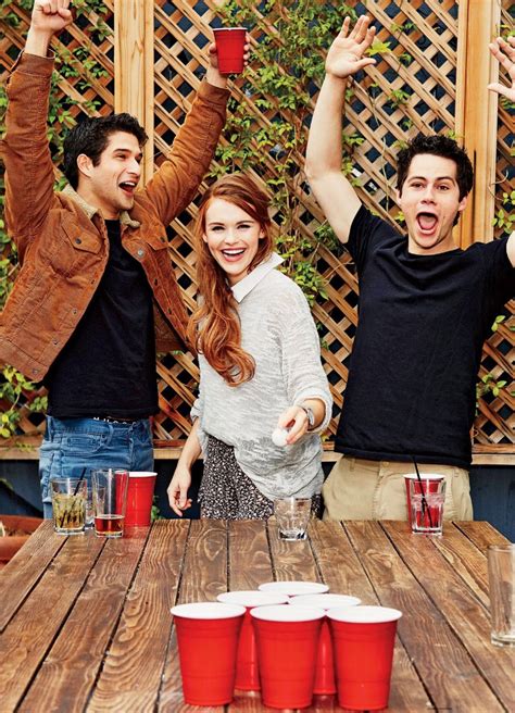 Tyler Posey Holland Roden And Dylan O Brien Three Shots With Ew