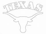 Coloring Nfl Pages Printable Texas Longhorns sketch template
