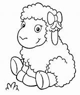Lamb Schaf Chop Borreguitos Pintar Malvorlagen Animalitos sketch template