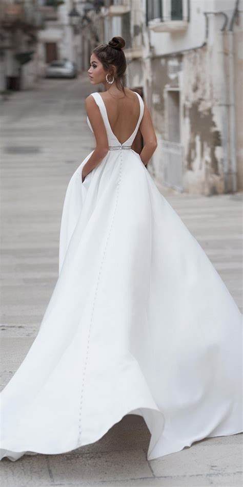 20 Bold Open Back And Backless Wedding Dresses Show Me Your Dress