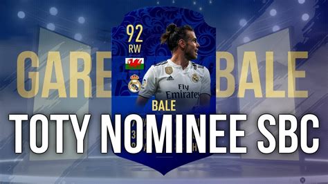 Fifa 19 Toty Bale Sbc 92 Player Review Youtube