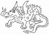 Draak Kleurplaten Dieren Dinosaurus sketch template