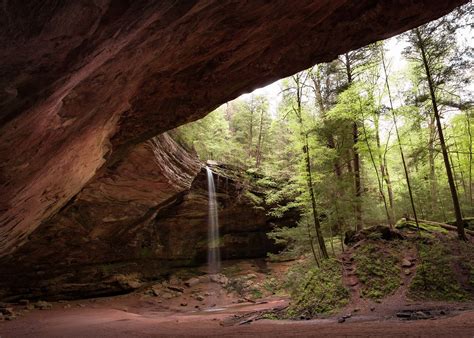 ash cave ohio s hocking hills the largest recess cave in … flickr