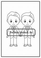 Wedding Lgbt Book Coloring Activity Gay sketch template