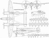 38 Lockheed P38 Rc Aviones Blueprints Airplanes Balsa Rcgroups Military 1284 Vistas Foam sketch template