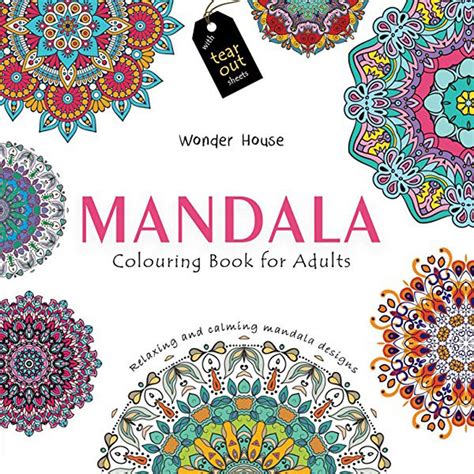 mandala art colouring book  mediative coloring books  buy