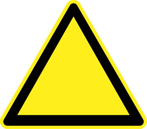 Caution Clipart Blank Caution Sign Caution Blank Caution