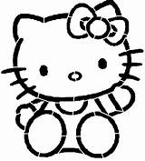 Stencil Kitty Stencils Hello Cartoon Printable Coloring Print Designs Clipart Clip Wall Clipartbest Cliparts Comments sketch template