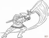 Coloring Zelda Pages Legend Comments sketch template