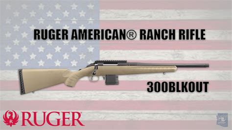 ruger american ranch rifle blkout sold  arizona rmef