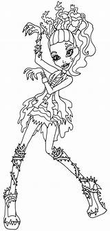 Monster High Venus Coloring Zombie Mcflytrap Shake Dance Pages Printable Sheets Print Choose Board Color sketch template
