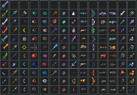 weapons equip zenith weapons terraria community forums