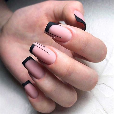 unique french tip nail designs    ideas
