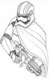 Phasma Captain Coloring Pages Sketch Trooper Storm Stormtrooper Drawing Wars Star Kylo Ren Getcolorings Color Deviantart Drawings Helmet Getdrawings Template sketch template