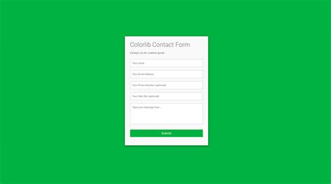 top   html css contact form templates  colorlib