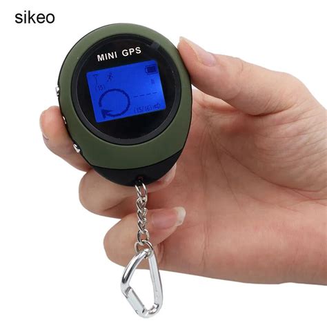 sikeo handheld mini gps tracker tracking device portable keychain gps locator  motorcycle