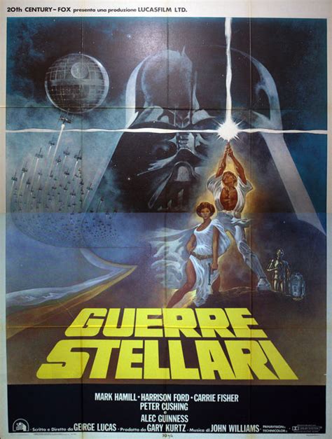 star wars original italian  poster xcm